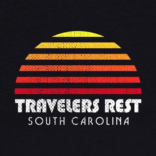 Travelers Rest South Carolina Vacation Sunset SC by PodDesignShop